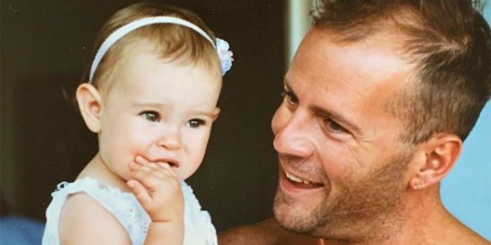 She might look like someone you know. Bruce Willis’ grownup daughter.