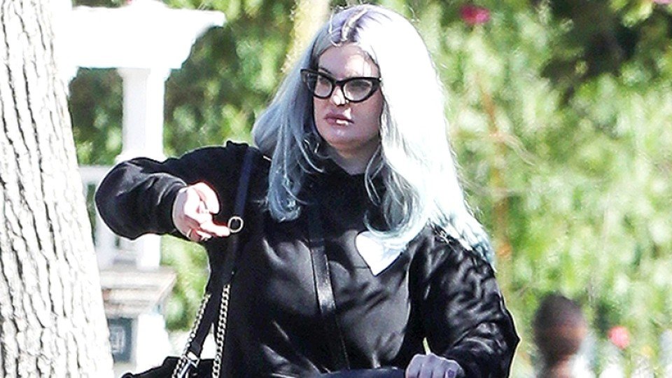 Kelly Osbourne with her son