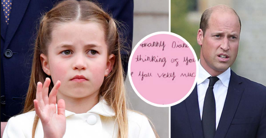Princess Charlotte’s painful ‘Granny Diana’ Mother’s Day words about Prince William