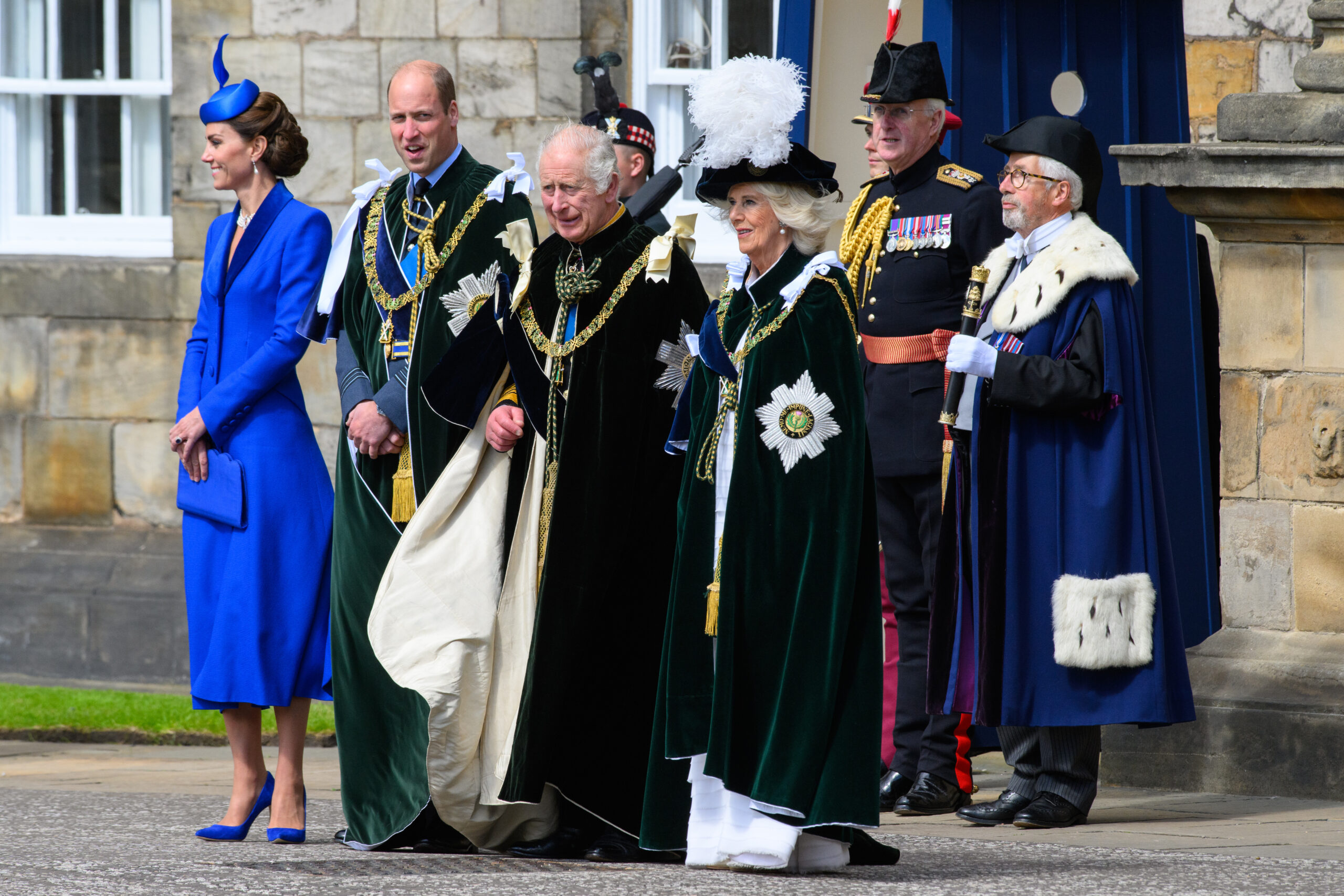 King Charles, Queen Camilla, Prince William, Princess Kate