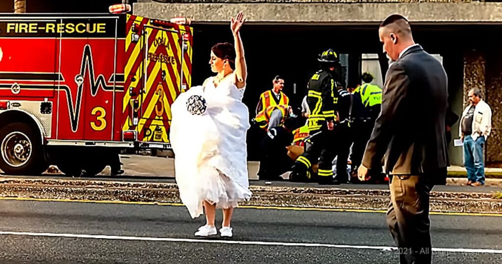 Wedding day turns into incredible disaster scenario