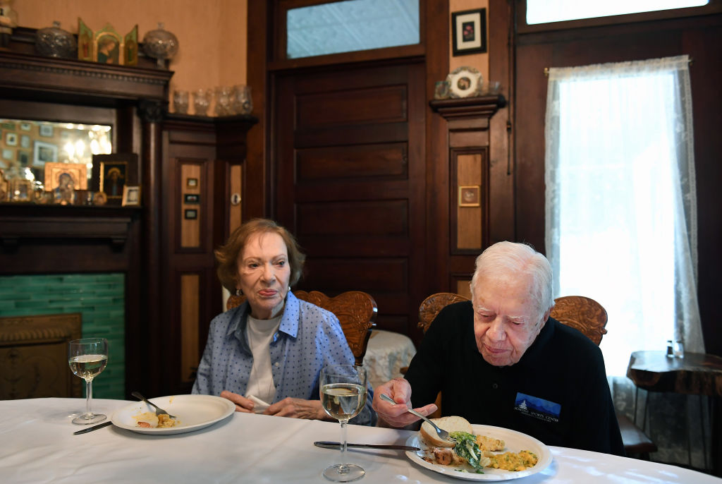 Rosalynn Carter and Jimmy Carter