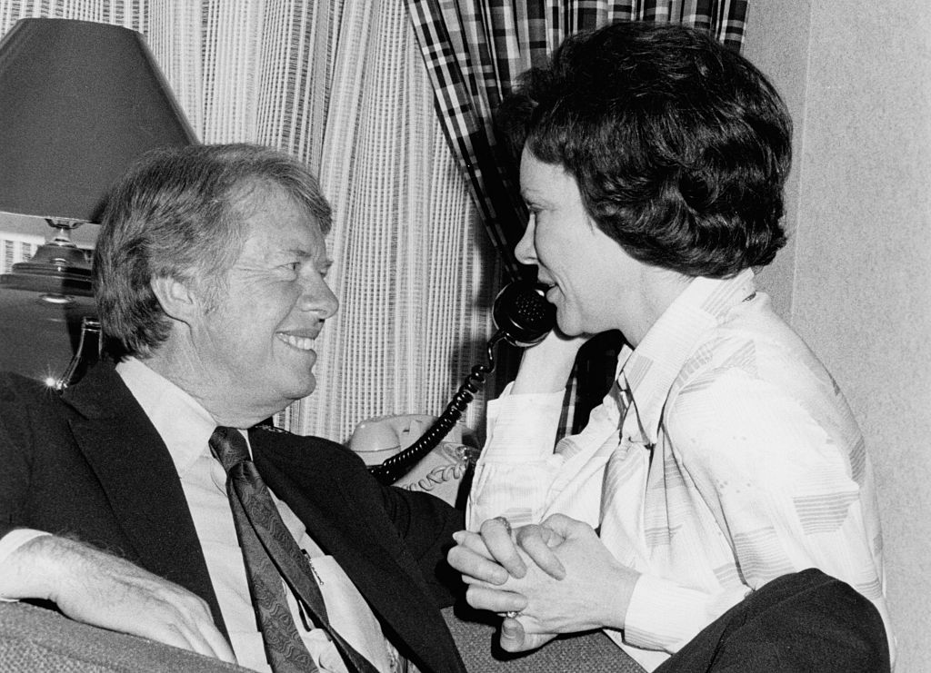 Rosalynn Carter and Jimmy Carter