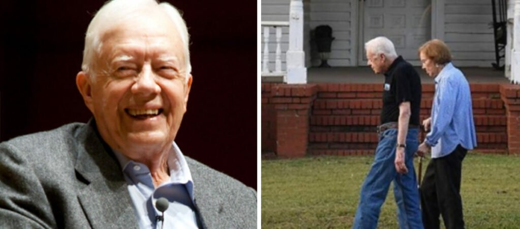 Jimmy Carter leaves hospice to say goodbye at Rosalynn’s funeral, pays heartbreaking tribute with blanket