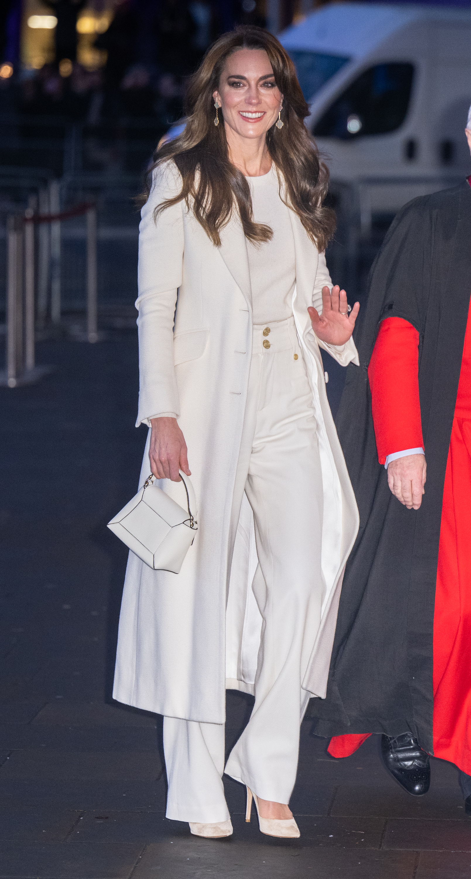 Princess Catherine at the "Together At Christmas" Carol Service in London, England on December 8, 2023 | Source: Getty Images