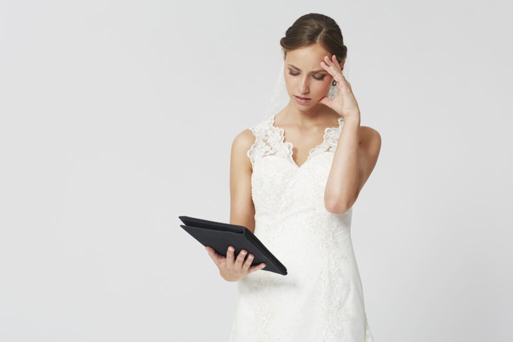 A Surprising Wedding Dress Dilemma