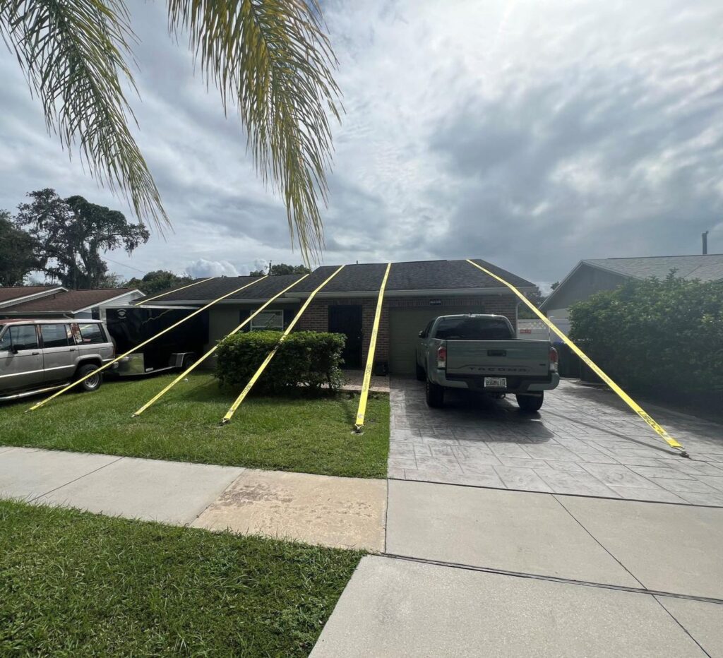 Florida Man Straps Down Entire House During Hurricane Milton