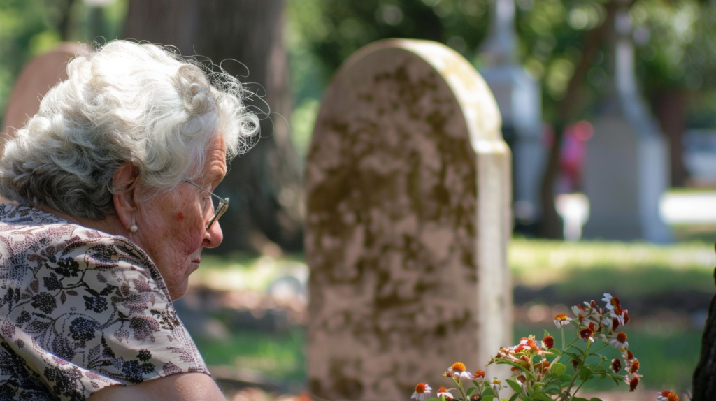 Old Woman Brought Son’s Favorite Pastry to His Grave & Found Note Saying ‘Thank You’ upon Her Return – Story of the Day