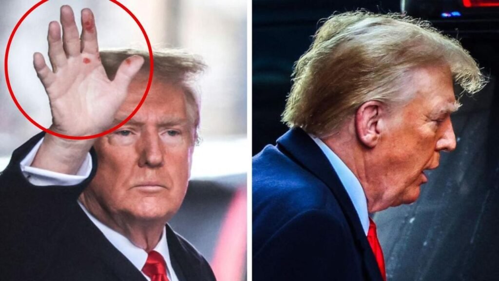 Are Donald Trump’s Mysterious Red Spots Due to Excessive Golf or a Health Issue?