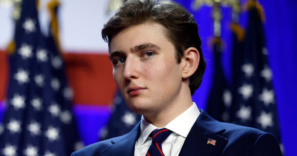 Fans Claim Barron Trump Could Be a Future President