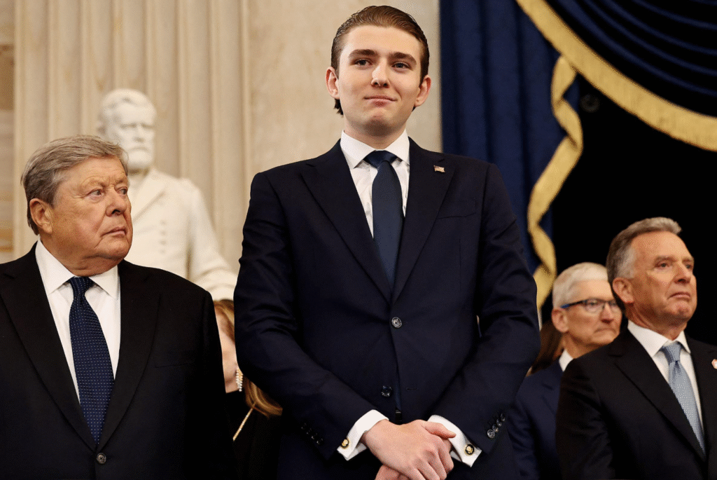 Barron Trump Shows His True Colors as He Meets Joe Biden