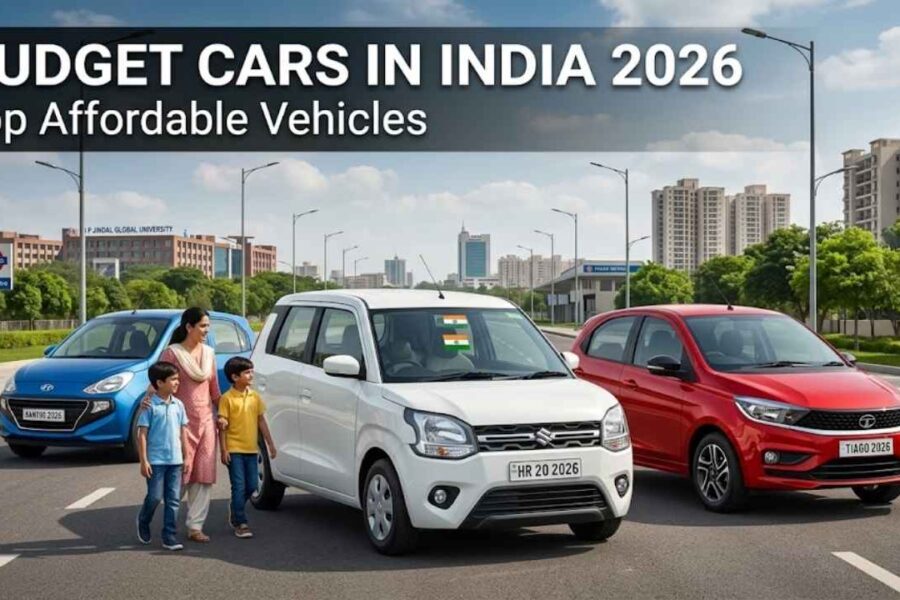 Affordable budget cars in India displayed with modern features and compact designs for urban use
