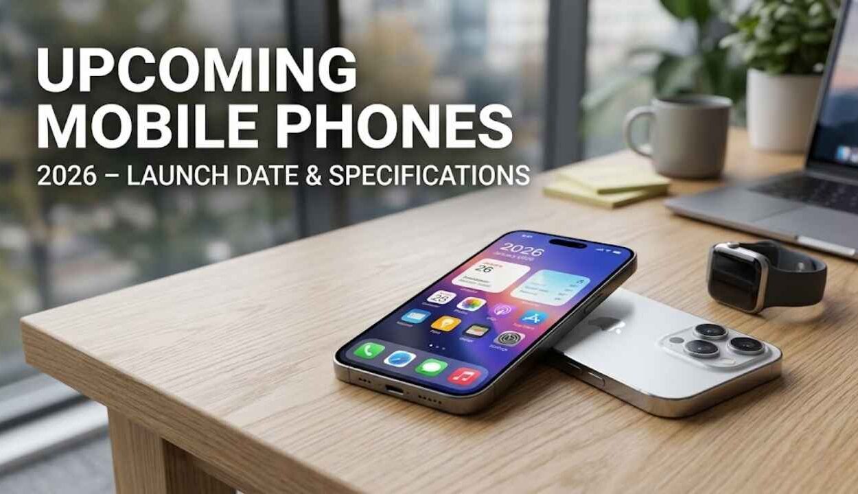 Upcoming mobile phones 2026 with latest design and specifications