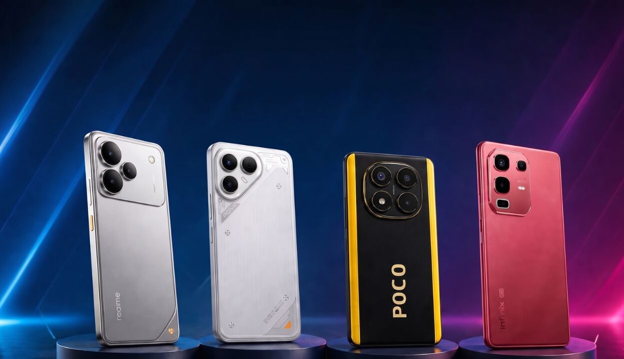 Best smartphones under ₹20,000 launched in 2026 featuring 5G connectivity, powerful processors, AI cameras, long battery life, gaming performance, and modern smartphone technology.