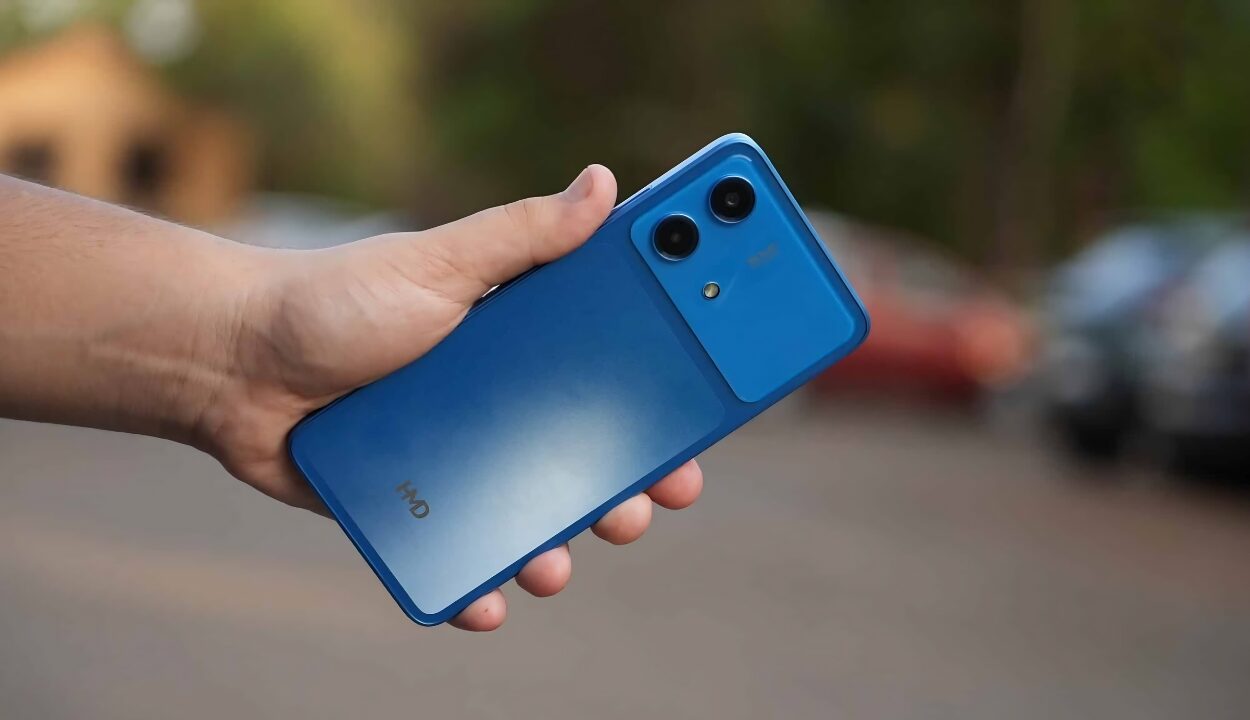 Budget smartphone comparison featuring HMD Vibe 2 5G, Redmi, and Realme with focus on performance, camera, battery, and 5G features.