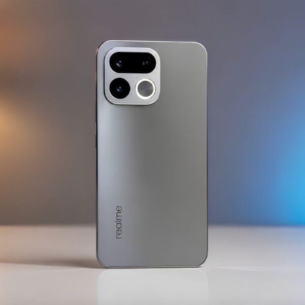 Realme 16T 5G smartphone with massive 8000mAh battery, gaming performance, long battery life, AI camera features, and modern smartphone design.
