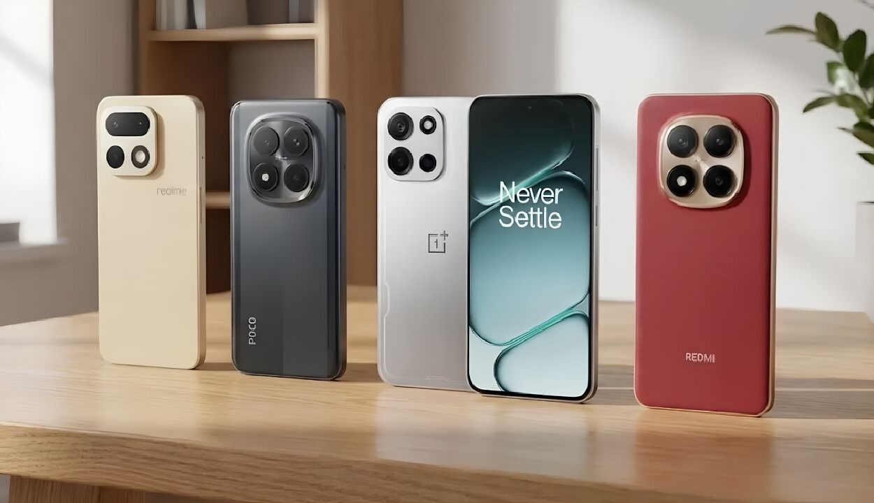 Latest smartphones launched in India featuring flagship, mid-range, and budget 5G devices with advanced cameras, gaming performance, and long battery life.