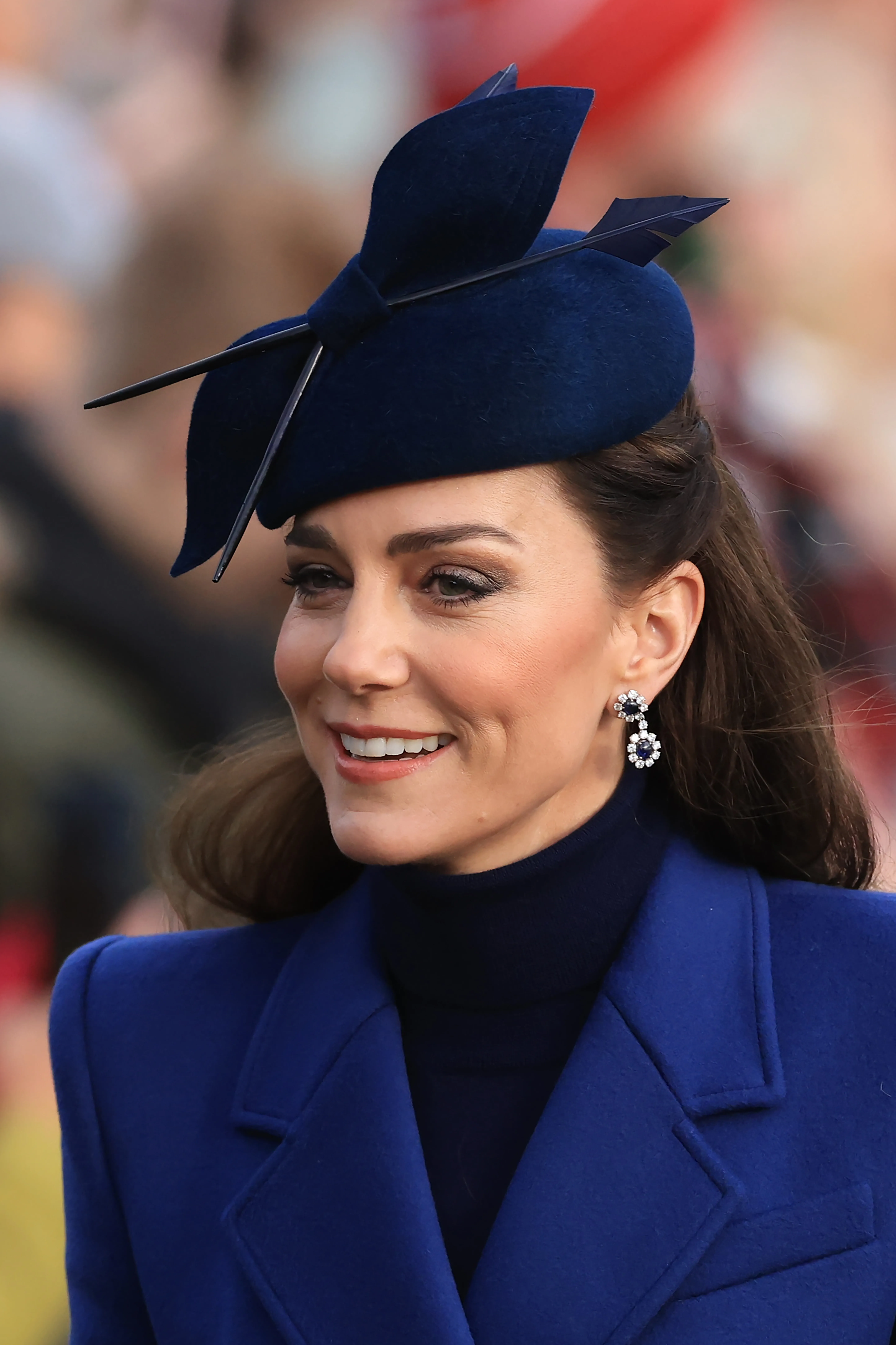 Princess Catherine at the Christmas Morning Service event in Sandringham, Norfolk on December 25, 2023 | Source: Getty Images