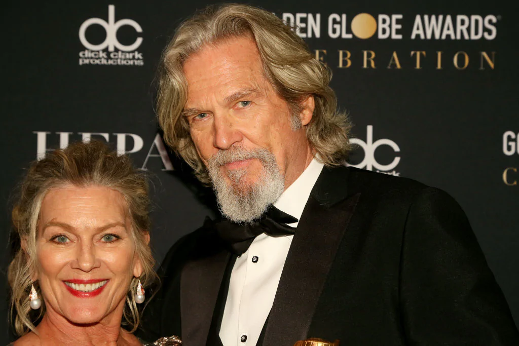 Jeff Bridges and Susan Geston