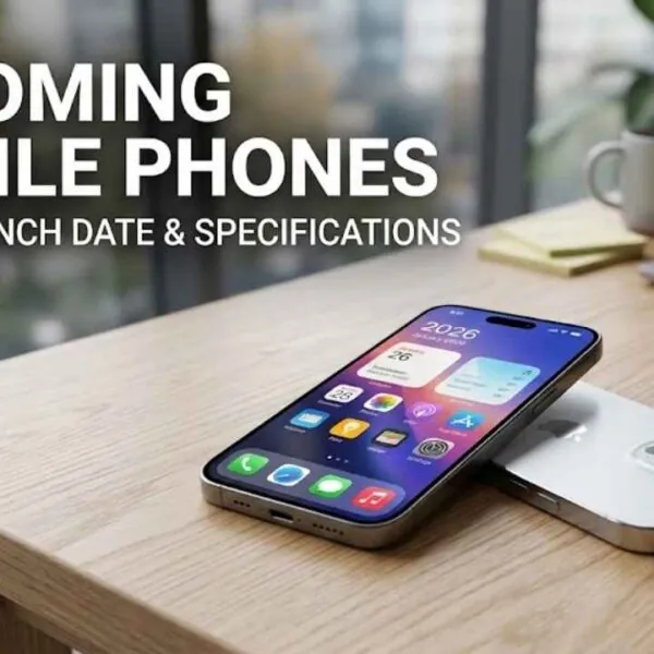 Upcoming mobile phones 2026 with latest design and specifications