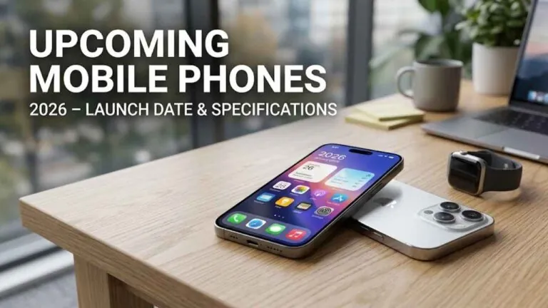 Upcoming mobile phones 2026 with latest design and specifications