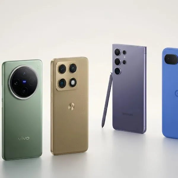 Upcoming smartphones launching in India featuring OnePlus, Xiaomi, Motorola, Samsung, Realme, advanced AI features, 5G connectivity, premium cameras, and innovative technology.